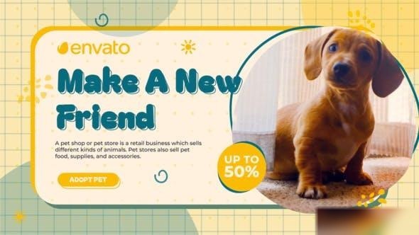 Videohive Adopt Pet Pet Sale Promo Openers template preview
