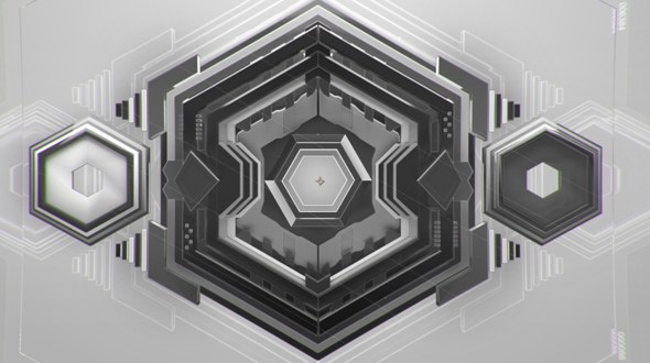 Videohive Hexagon Intro Logo Stings template preview