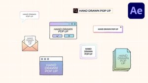 Videohive Hand Drawn Pop Up | After Effects Titles template preview