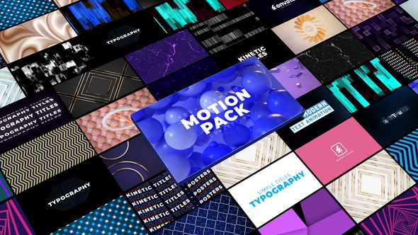 Videohive Quick Motion Pack Elements template preview