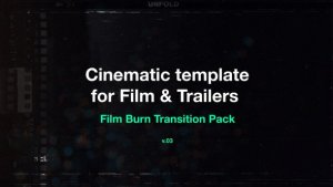 Videohive Film Burn Transition Pack 03 Elements template preview