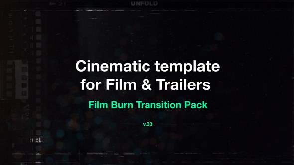 Videohive Film Burn Transition Pack 03 Elements template preview