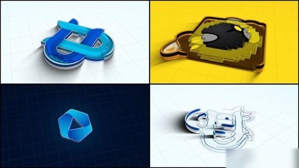 Videohive 3D Construction Logo Animation Logo Stings template preview