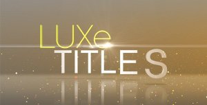 Luxe Titles Video Displays template preview