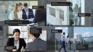Videohive Minimal Corporate Promo Video Displays template preview