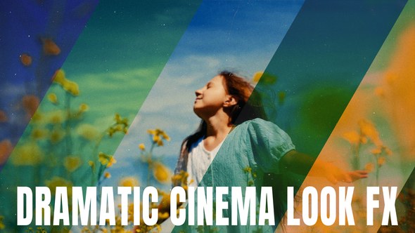 Videohive Dramatic Cinema Look Effects вЂ“ Moody Color Grades & Film-Style Overlays Elements template preview