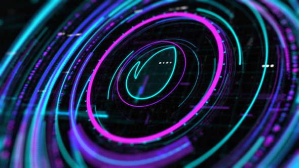 Videohive Sci-Fi HUD Intro Logo Stings template preview