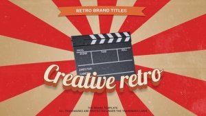 Videohive Retro Screens Titles Titles template preview