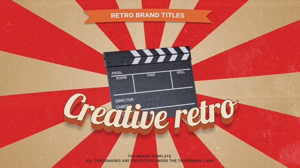 Videohive Retro Screens Titles Titles template preview