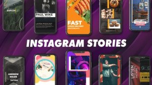 Videohive Instagram Stories Package Product Promo template preview