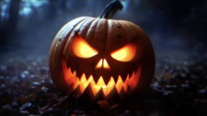 Videohive Nightmare Pumpkin Intro Logo Stings template preview