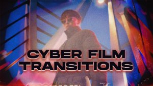 Videohive Cyber FIlm Transitions | After Effects Elements template preview