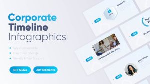 Videohive Corporate Timeline 43396816 Infographics template preview