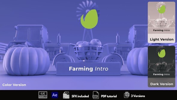 Videohive Farming Logo Logo Stings template preview