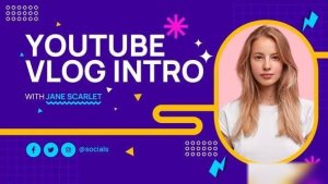 Videohive Podcast Youtube Vlog Intro 46101694 Openers template preview