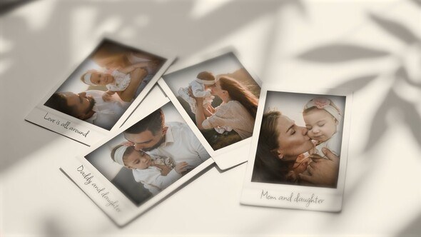 Videohive Light and Shadow of Memories Slideshow Video Displays template preview