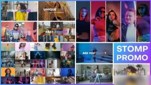 Videohive GradientBlend Stomp Promo Openers template preview