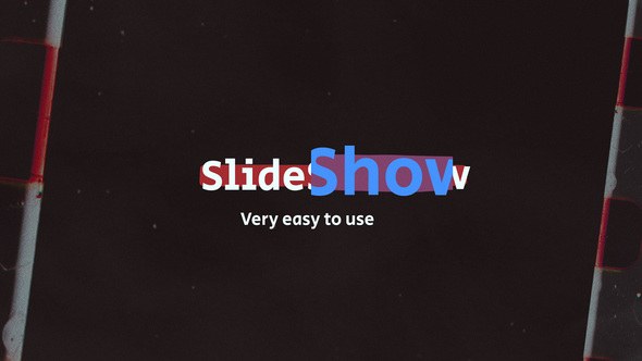 Videohive Glitch Slideshow 45387758 Elements template preview