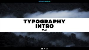 Videohive Typography Intro v.2 Elements template preview