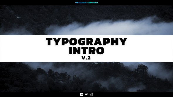 Videohive Typography Intro v.2 Elements template preview