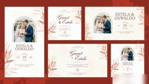Videohive Delia Wedding Invitation Openers template preview