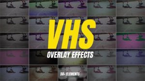 Videohive VHS Overlay Effects Elements template preview