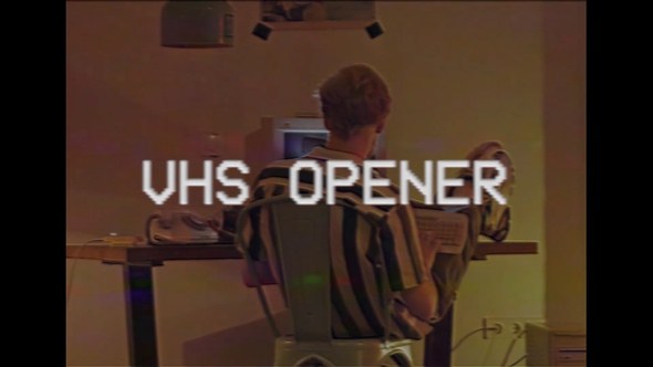Videohive VHS Opener 57850057 Openers template preview