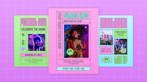 Videohive Music Event Promo Pack Product Promo template preview