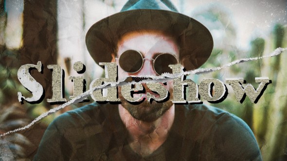 Videohive Paper Fast Slideshow Openers template preview