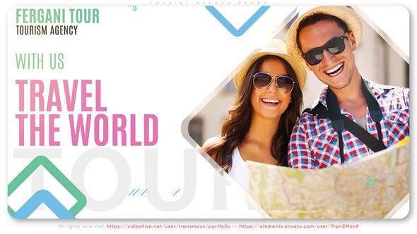 Videohive Tourist Agency Promo Product Promo template preview