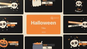 Videohive Halloween Titles Vol. 02 Titles template preview
