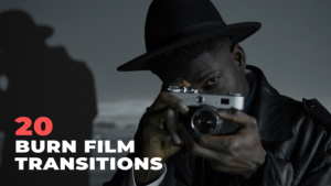 Videohive 20 Burn Film Transitions Elements template preview