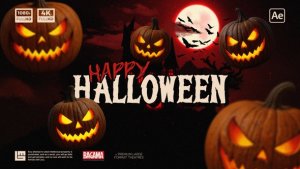 Videohive Halloween Logo Opener 60024901 Logo Stings template preview