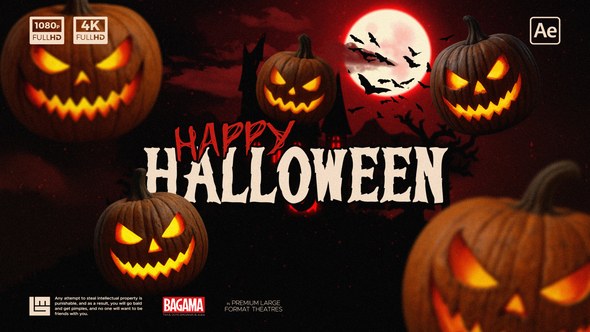 Videohive Halloween Logo Opener 60024901 Logo Stings template preview