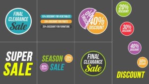 Sales Strips Premiere Pro V2 Premiere Pro template preview