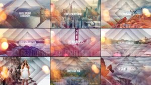 Photo Opener Video Displays template preview