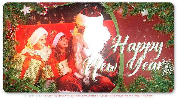 Videohive Merry Christmas Original Slideshow Video Displays template preview