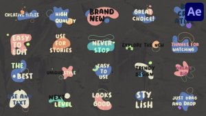 Videohive Paint Splash Titles | After Effects Titles template preview