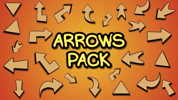 Videohive Arrow Pack V.04 Elements template preview