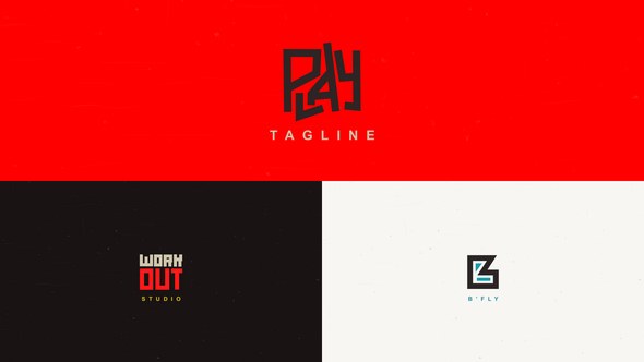 Videohive Minimal Funk Logo Logo Stings template preview