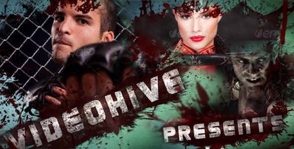 Blood Action Trailer - Videohive Video Displays template preview