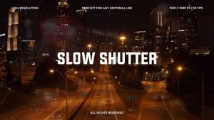 Videohive Slow Shutter Transitions Elements template preview