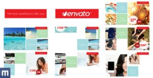 Ecommerce - Online Shop Promo Video Displays template preview