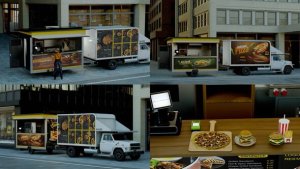 Videohive Food Truck Product Promo template preview