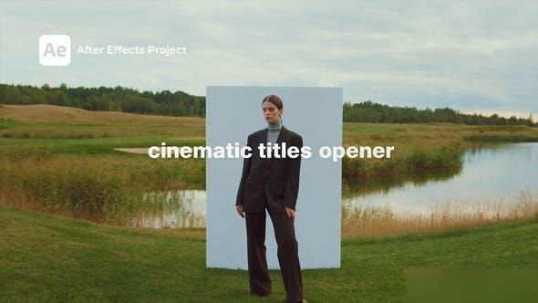 Videohive Cinematic Opener | Simple Typography Intro Openers template preview