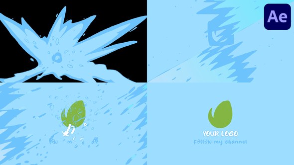 Videohive Wave Logo Opener for After Effects 50690753 Logo Stings template preview