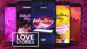 Videohive Love Instagram Stories 29926543 Titles template preview