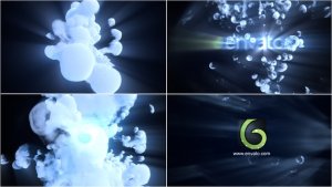Videohive Smoke Ray Logo Reveal Logo Stings template preview