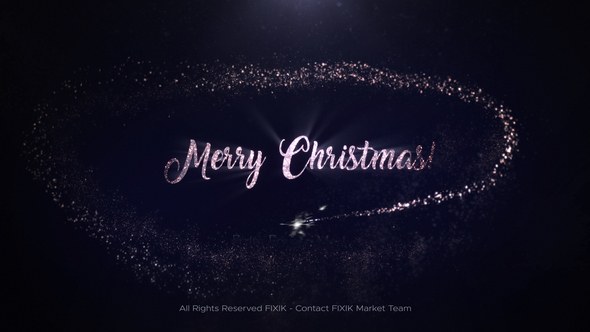 Videohive Christmas Star | AE Openers template preview