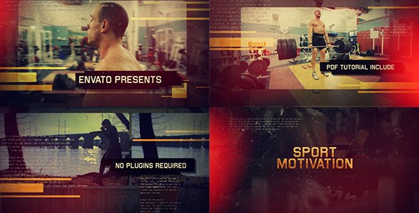 Videohive Sport Motivation Promo 8089523 Video Displays template preview